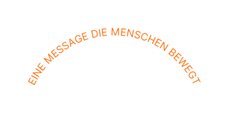 Eine Message die menschen bewegt